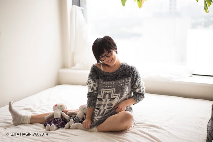 厳しいダイエット経験を経て、「もうダイエットはしません!」と宣言(C)KEITA HAGINIWA