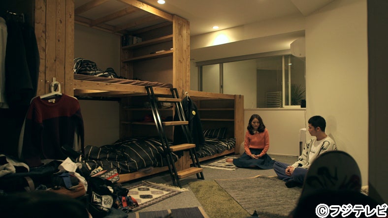 永谷真絵、菅谷哲也／「テラスハウス」3月31日放送回より