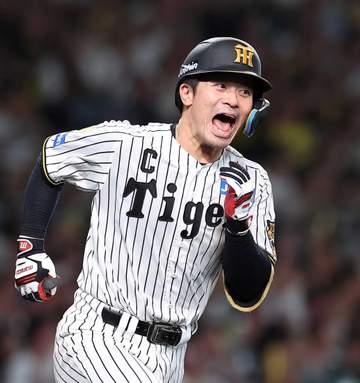 阪神・坂本 9月初安打 珍しく感情爆発「うれしかった」8月30日以来37打席ぶり一打に笑顔