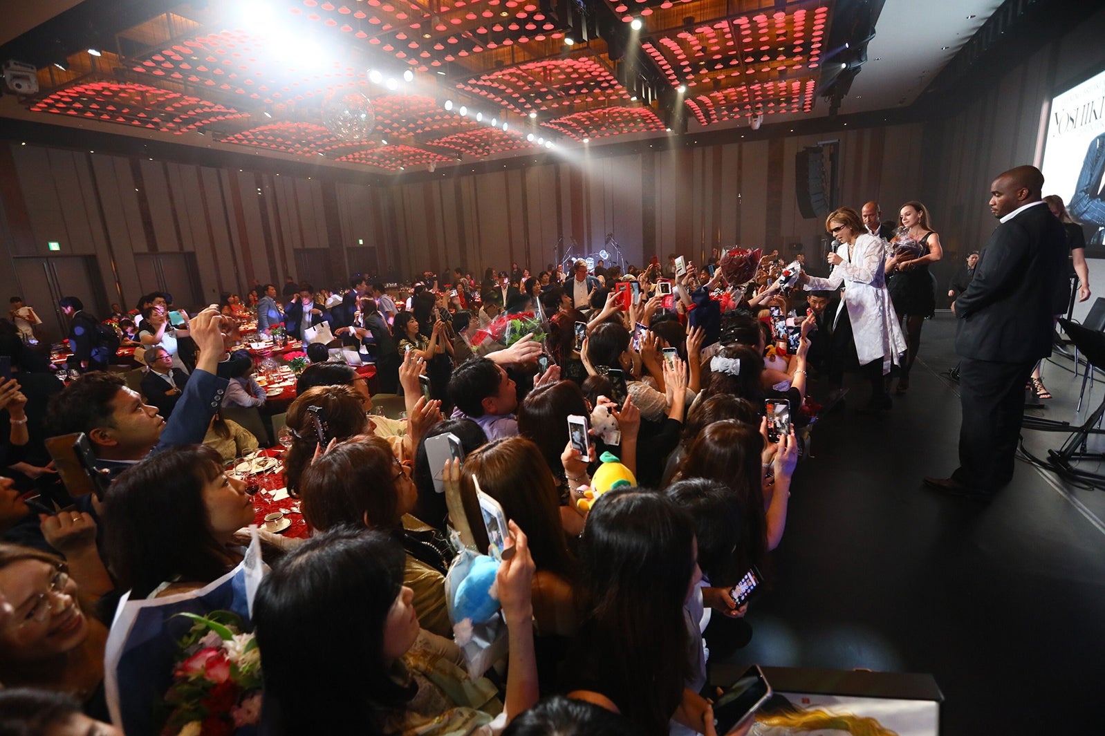 「EVENING／BREAKFAST WITH YOSHIKI 2019 IN TOKYO」の様子（提供画像）