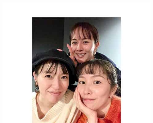 比嘉愛未・戸田恵梨香・徳永えり、ナチュラルメイクで3ショット「可愛いが渋滞してる」「にやにや止まらない」の声
