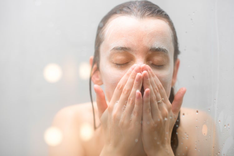 丁寧に洗い流す