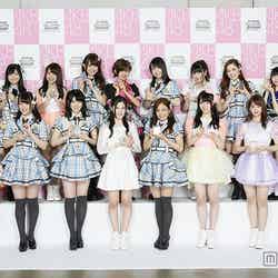 「第7回AKB48選抜総選挙」にて65～80位「アップカミングガールズ」入りを果たしたメンバー（C）AKS【モデルプレス】