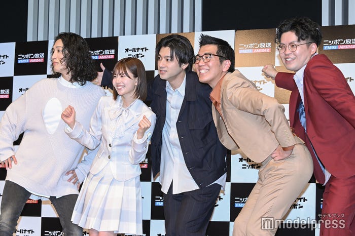 キタニタツヤ、松田好花、山田裕貴、ヤーレンズ(楢原真樹、出井隼之介)(C)モデルプレス