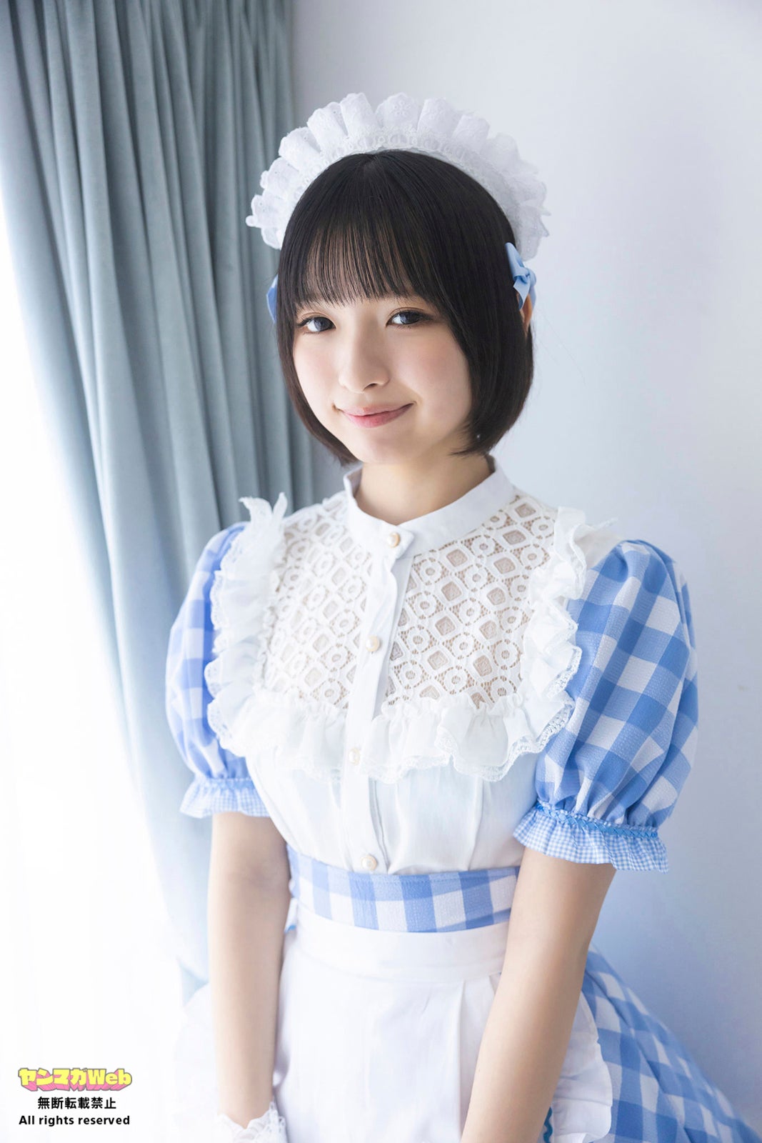 「ミスマガジン2023」読者特別賞・一ノ瀬瑠菜、水着姿でふんわり美バスト メイド服とのギャップにもキュン