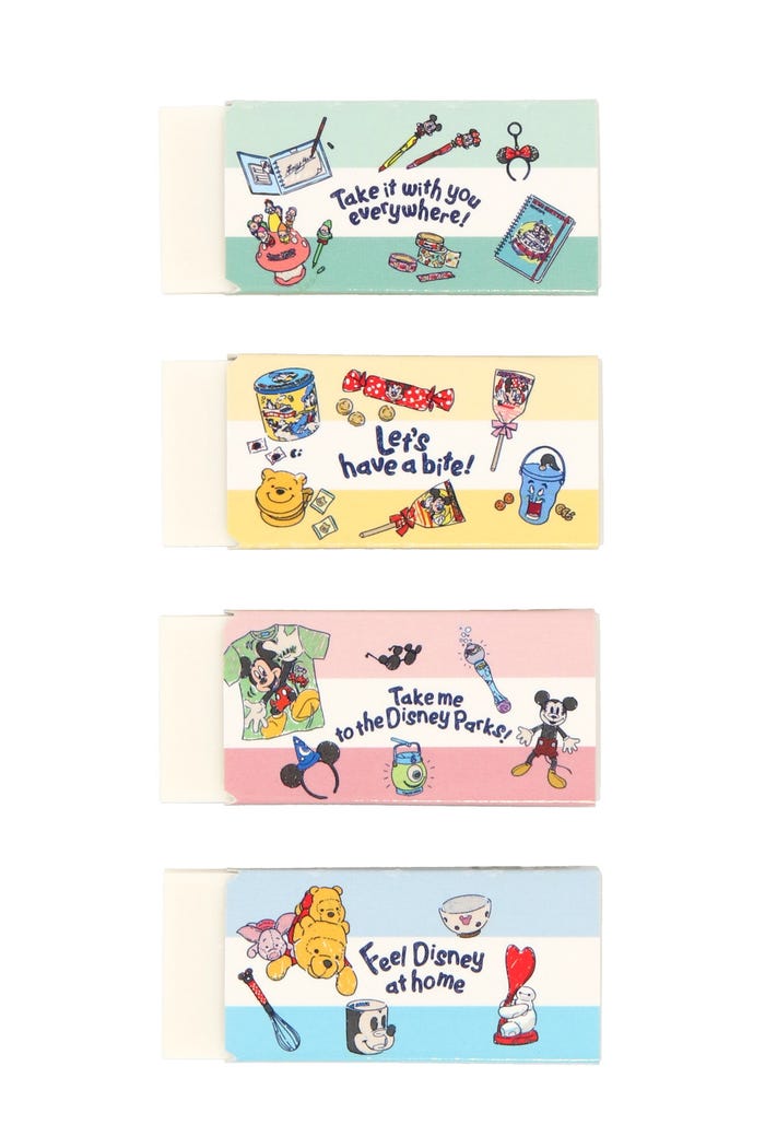 消しゴム〈MONO〉セット¥900(C)Disney