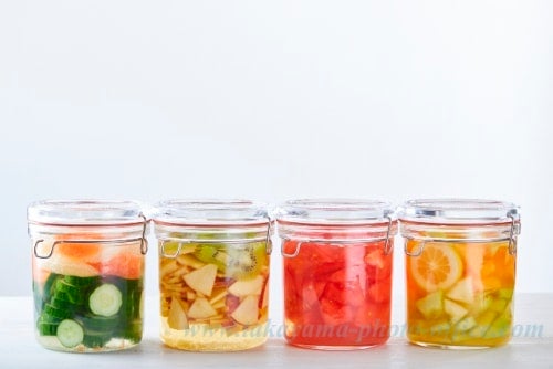 砂糖不使用の発酵ジュース