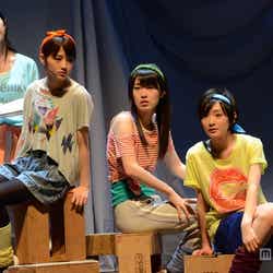 舞台「16人のプリンシパル」公開リハーサル中の乃木坂46