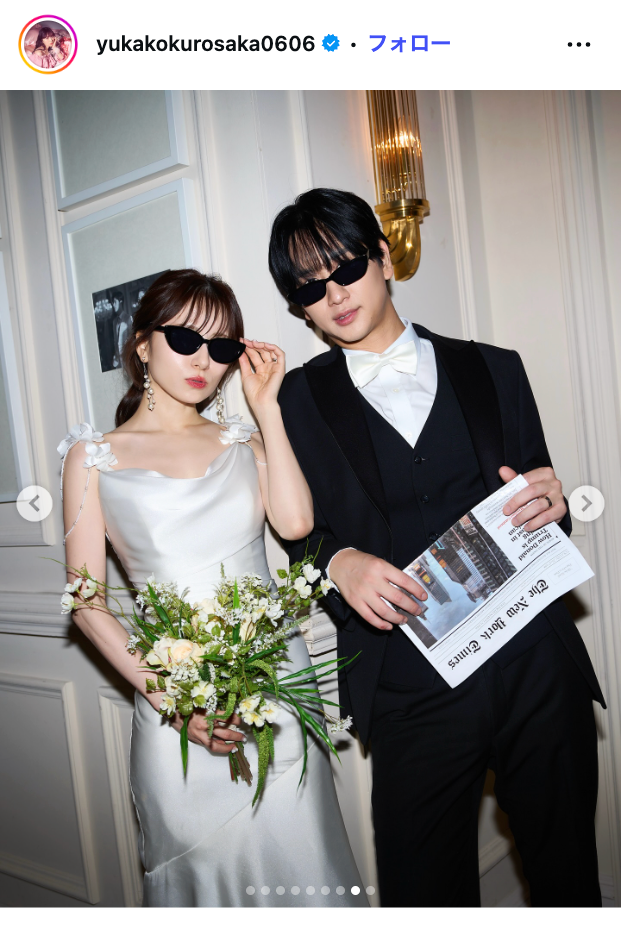 黒坂優香子Instagramより