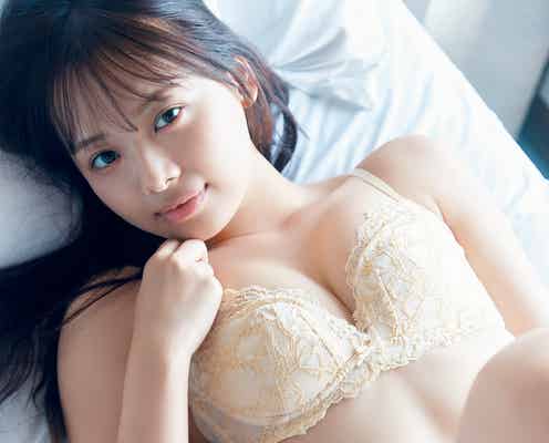 日向坂46濱岸ひより“ほぼすっぴん”初ランジェリー姿披露 1st写真集先行カット解禁【もしも】