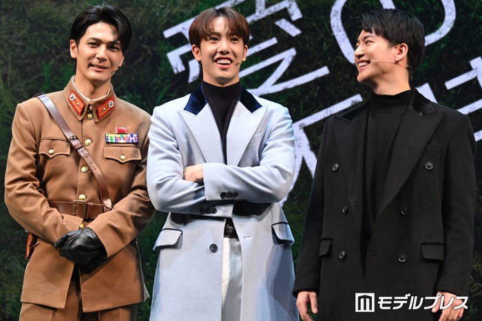 上田堪大、KAZUTA、三山凌輝C)モデルプレス