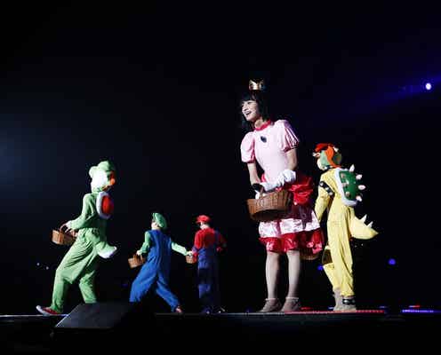 XOX「マリオワールド」を再現 とまんはキュートなピーチ姫に