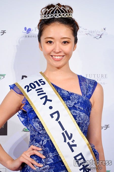 「ミス・ワールド2015」日本代表の中川知香さん【モデルプレス】