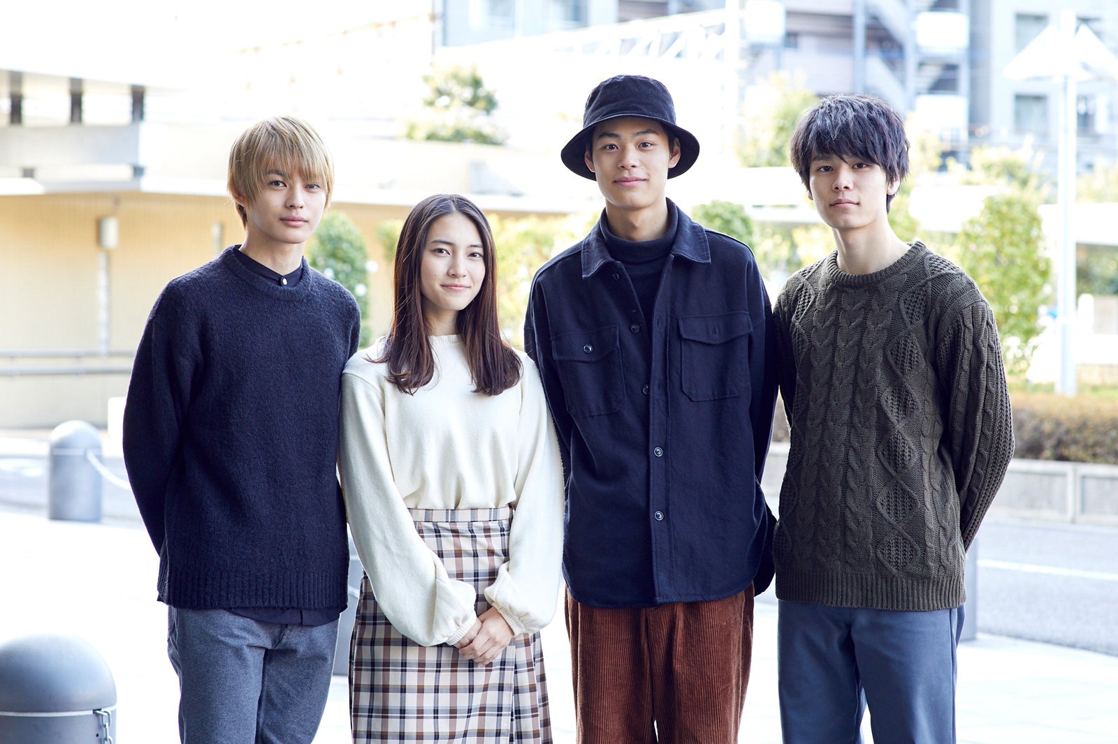 「鈍色の箱の中で」主題歌担当の竹内唯人、撮影現場を訪問