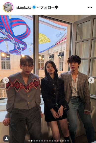 スジInstagramより