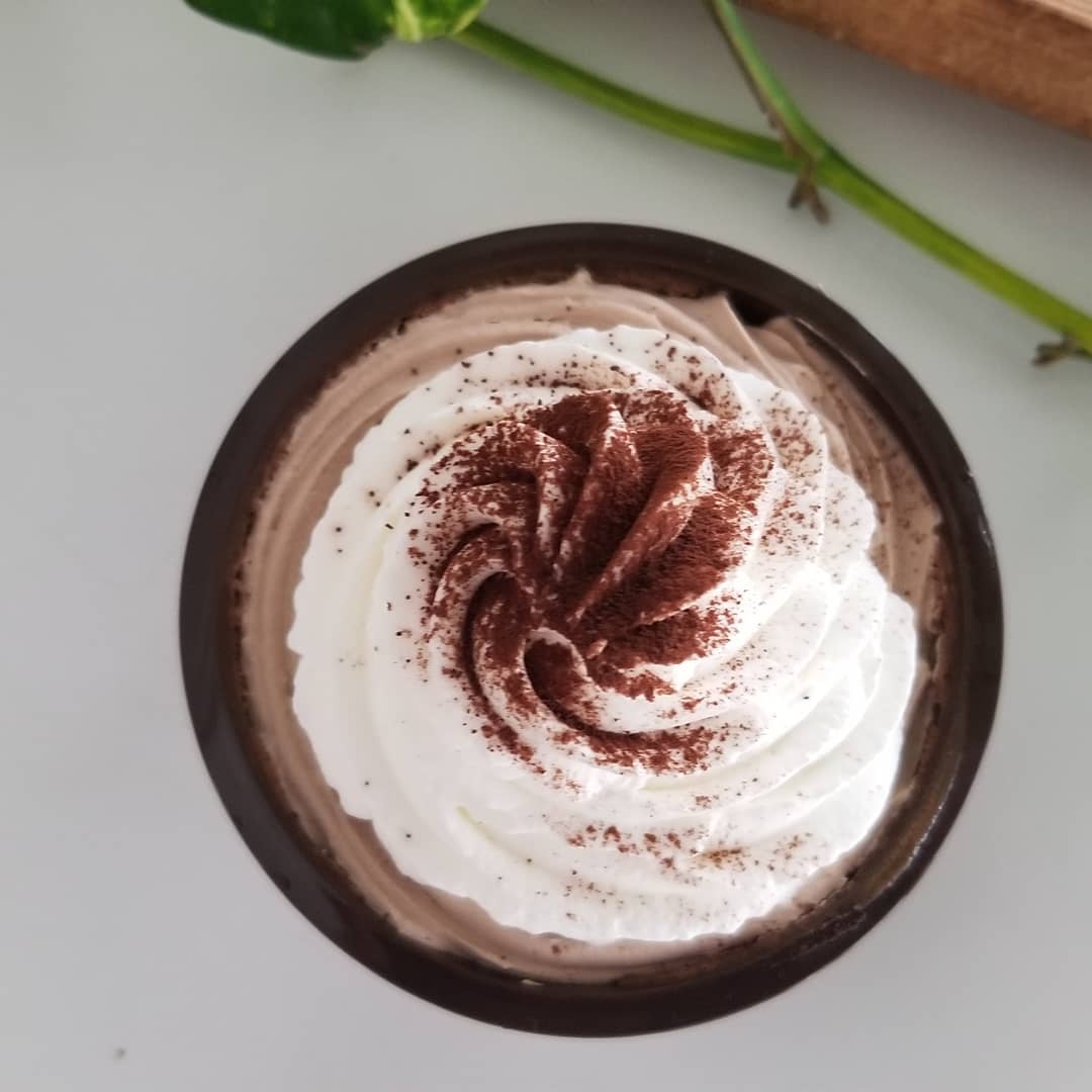 クリームほおばるチョコスフレ