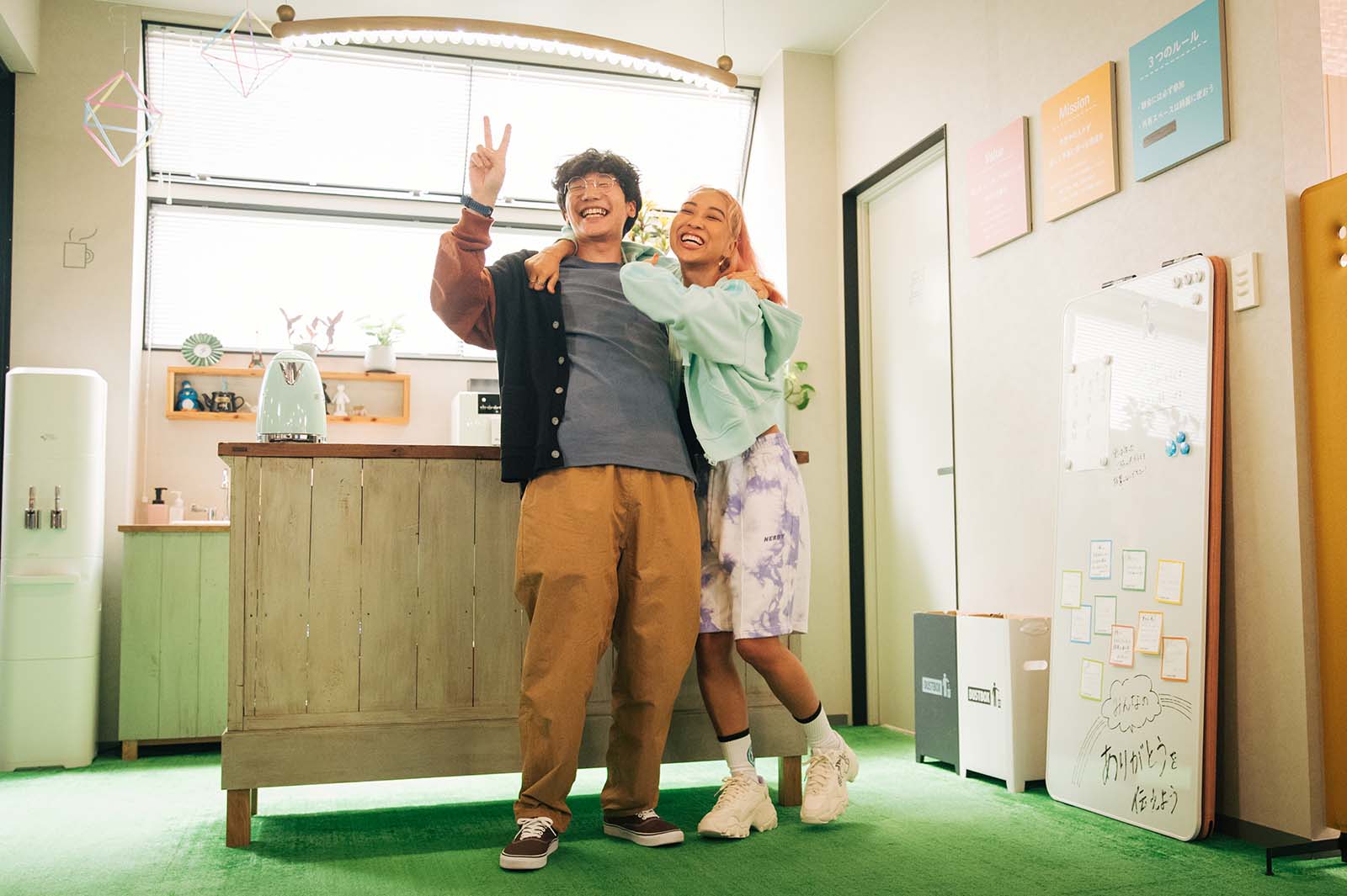 前原滉、青山テルマ／「ユニコーンに乗って」最終話より（C）TBSスパークル／TBS　撮影：加藤春日