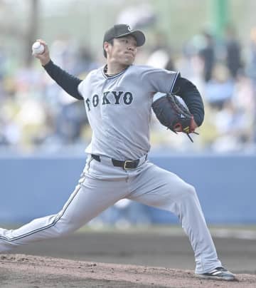 巨人 FA加入の則本昂大が2回完全OP戦デビュー！最速146キロで2K 新天地で先発転向 抜群の安定感！