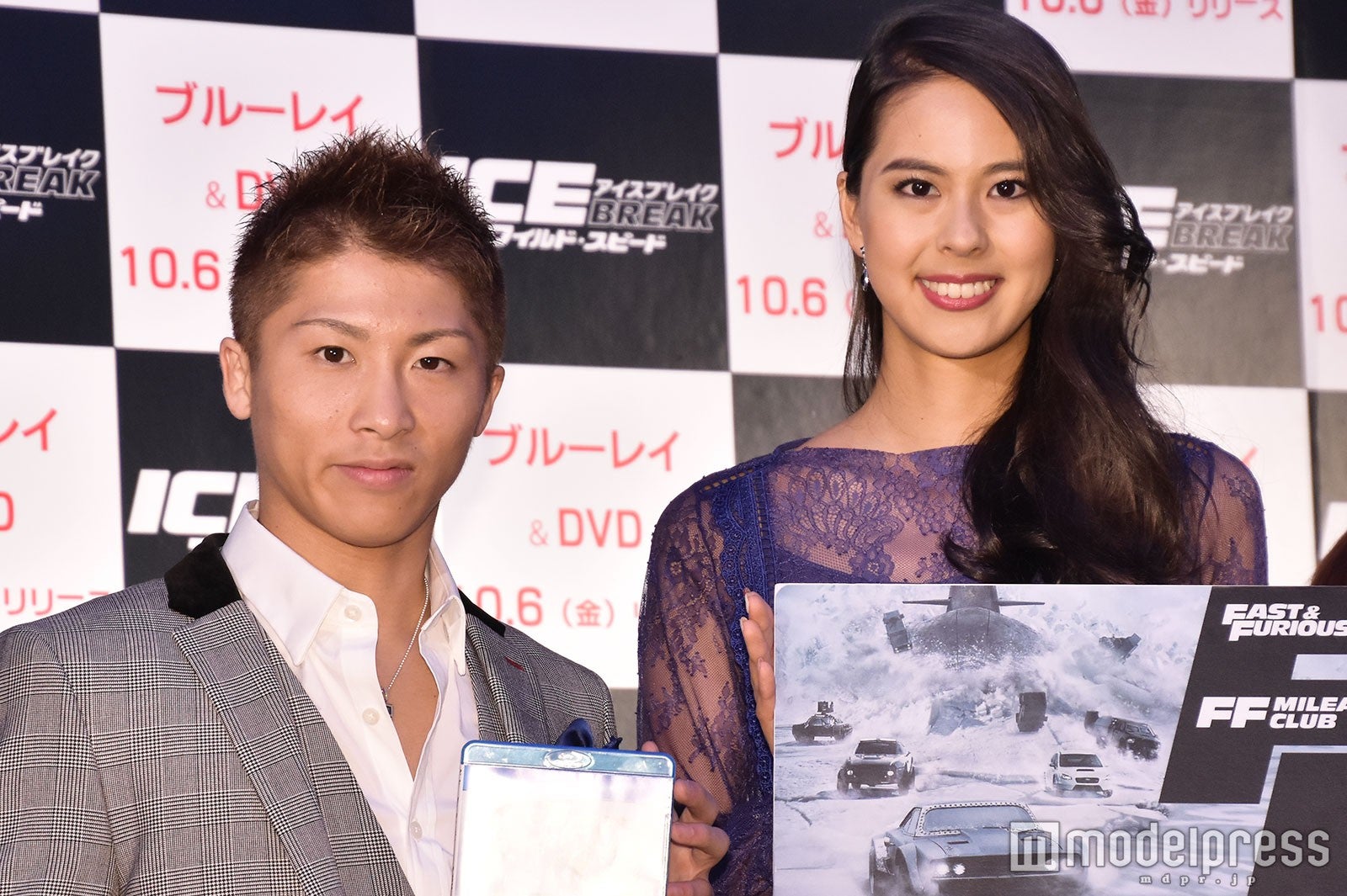 井上尚弥選手、阿部桃子 （C）モデルプレス