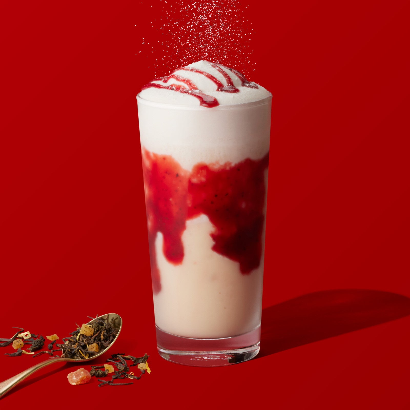 ストロベリー & ジョイフルメドレー フラペチーノ／提供画像