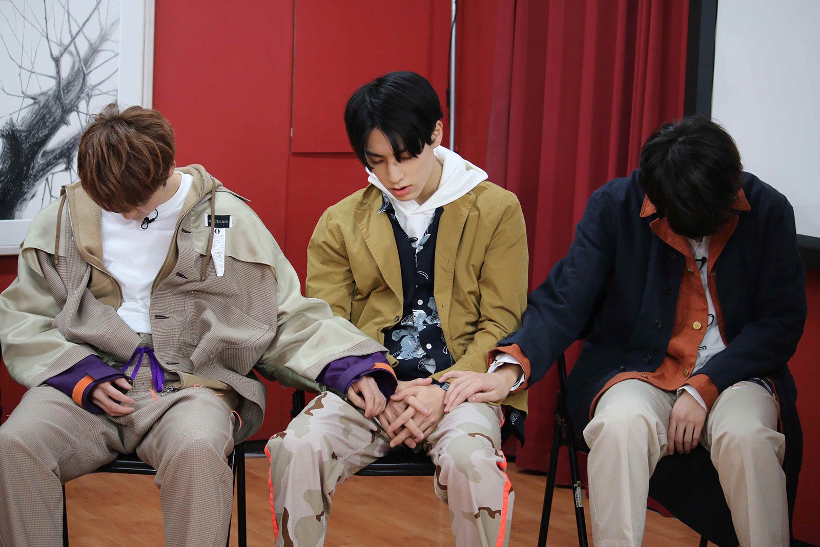 （左から）ユーキ、ユースケ、タカシ（C）フジテレビ