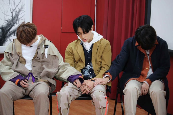 (左から)ユーキ、ユースケ、タカシ(C)フジテレビ