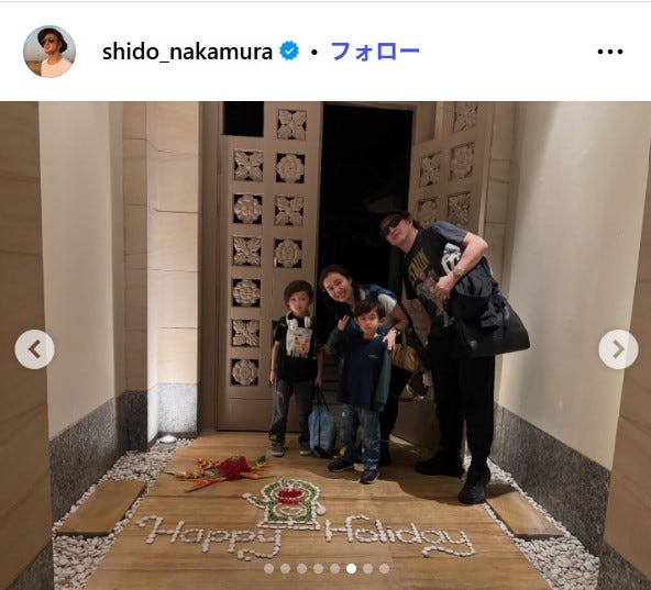 中村獅童Instagramより