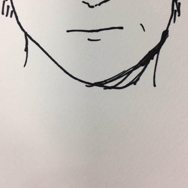 似顔絵の一部（提供写真）