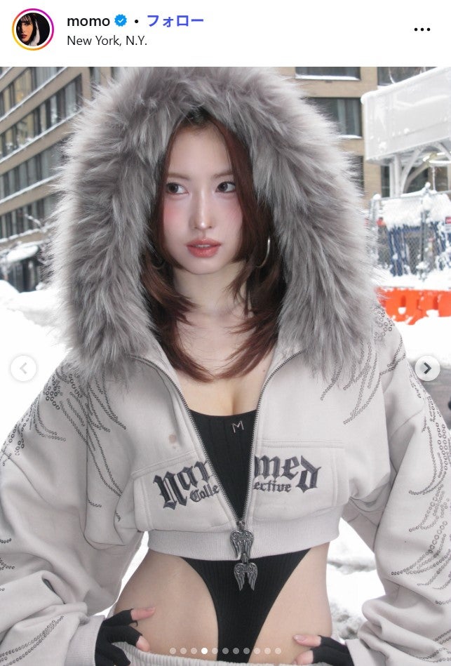 モモInstagramより