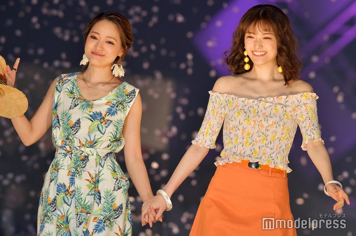 chay(まい)&松村沙友理(C)モデルプレス