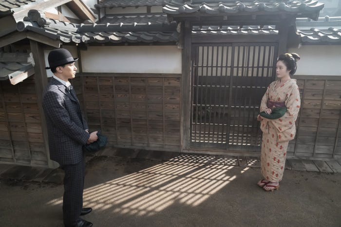 吉沢亮、高石あかり「ばけばけ」第30話(C)NHK