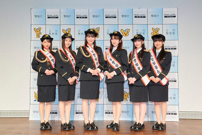 (左から)辻野かなみ、杏ジュリア、坂井仁香、小泉遥香、菅田愛貴、吉川ひより/超ときめき宣伝部(提供写真)