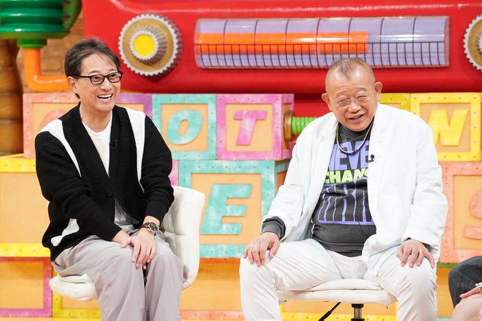 中居正広、笑福亭鶴瓶(C)日本テレビ