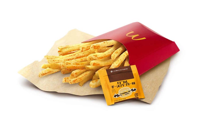 シャカシャカポテト ダブルチーズバーガー味／画像提供：日本マクドナルド