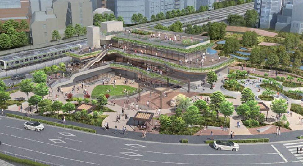 代々木公園イメージパース／画像提供：東京都