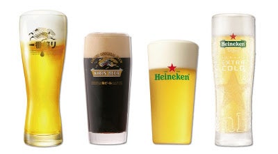 飲み放題メニューでは、ビール4種が勢ぞろい（提供写真）