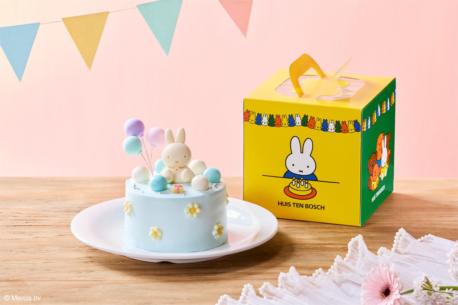 ミッフィーのバースデーケーキ／提供画像