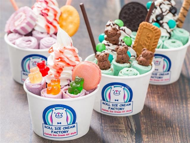話題のロールアイス専門店「ロールアイスクリームファクトリー」大阪に3号店