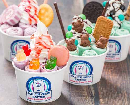 話題のロールアイス専門店「ロールアイスクリームファクトリー」大阪に3号店