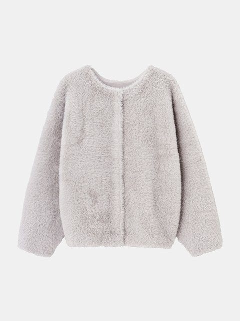 PLSTのフェザーヤーン2WAYカーディガン