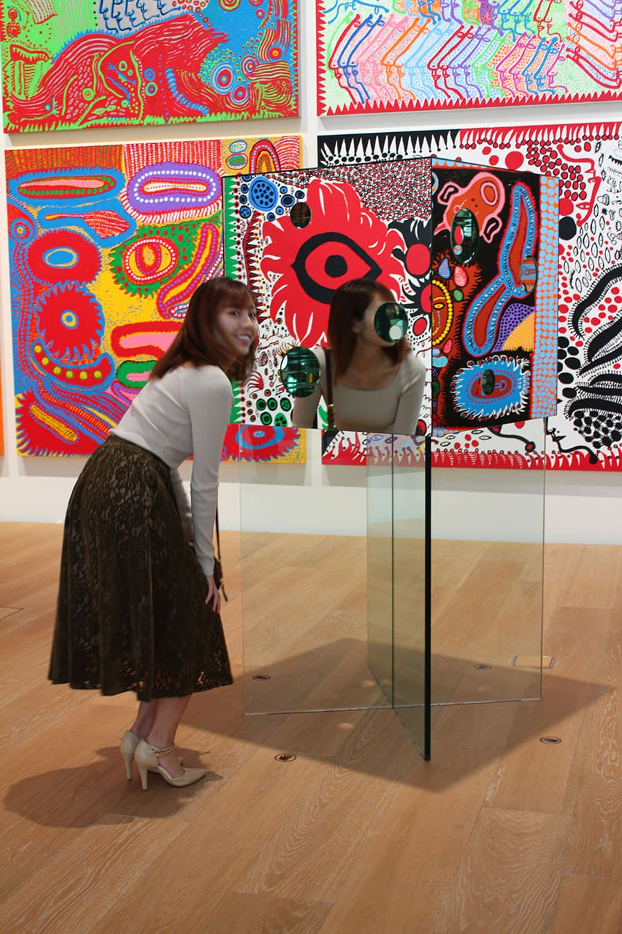 草間彌生美術館 小型のミラールーム