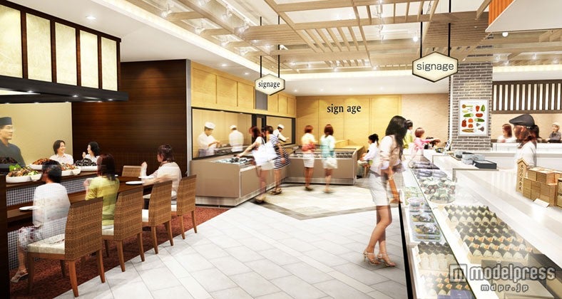 「EBINA Food Selection（エビナ フード セレクション）」／画像提供：三井不動産