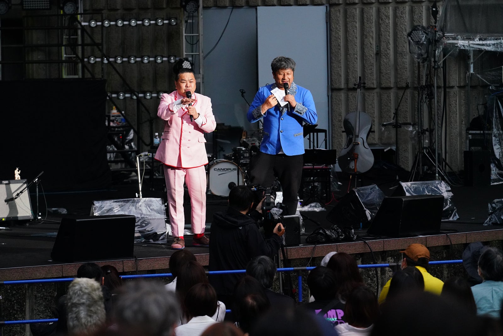 DJダイノジ「日比谷音楽祭2022」6月3日開催の様子（提供写真）