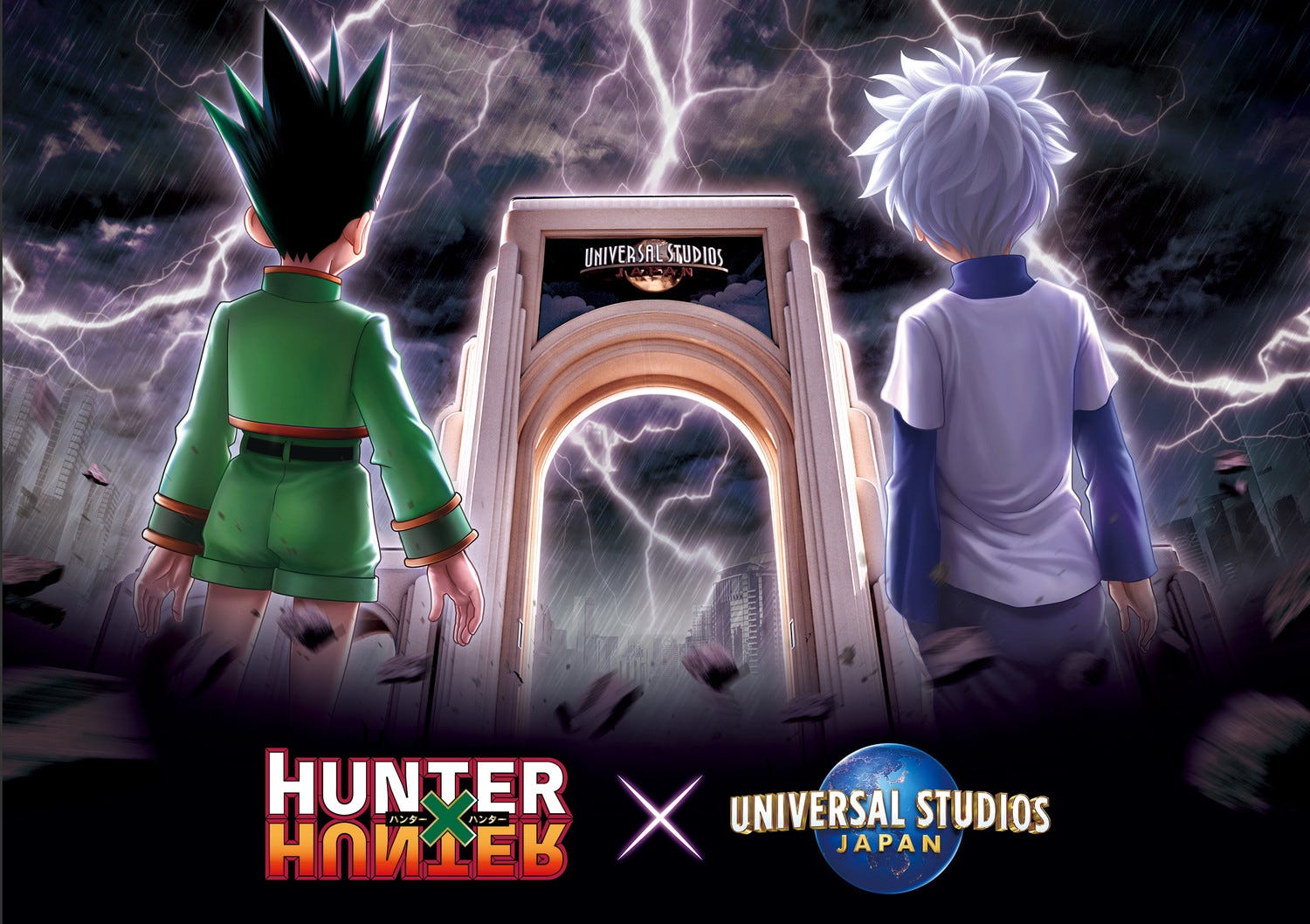 USJ「HUNTER×HUNTER」初コラボが実現、ゴンやキルアの“念能力”をリアルに体感