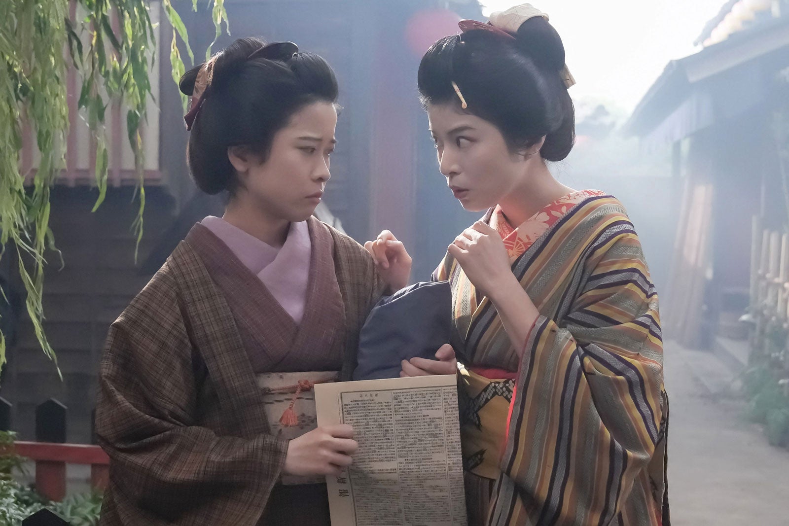 円井わん、さとうほなみ「ばけばけ」第77話（C）NHK