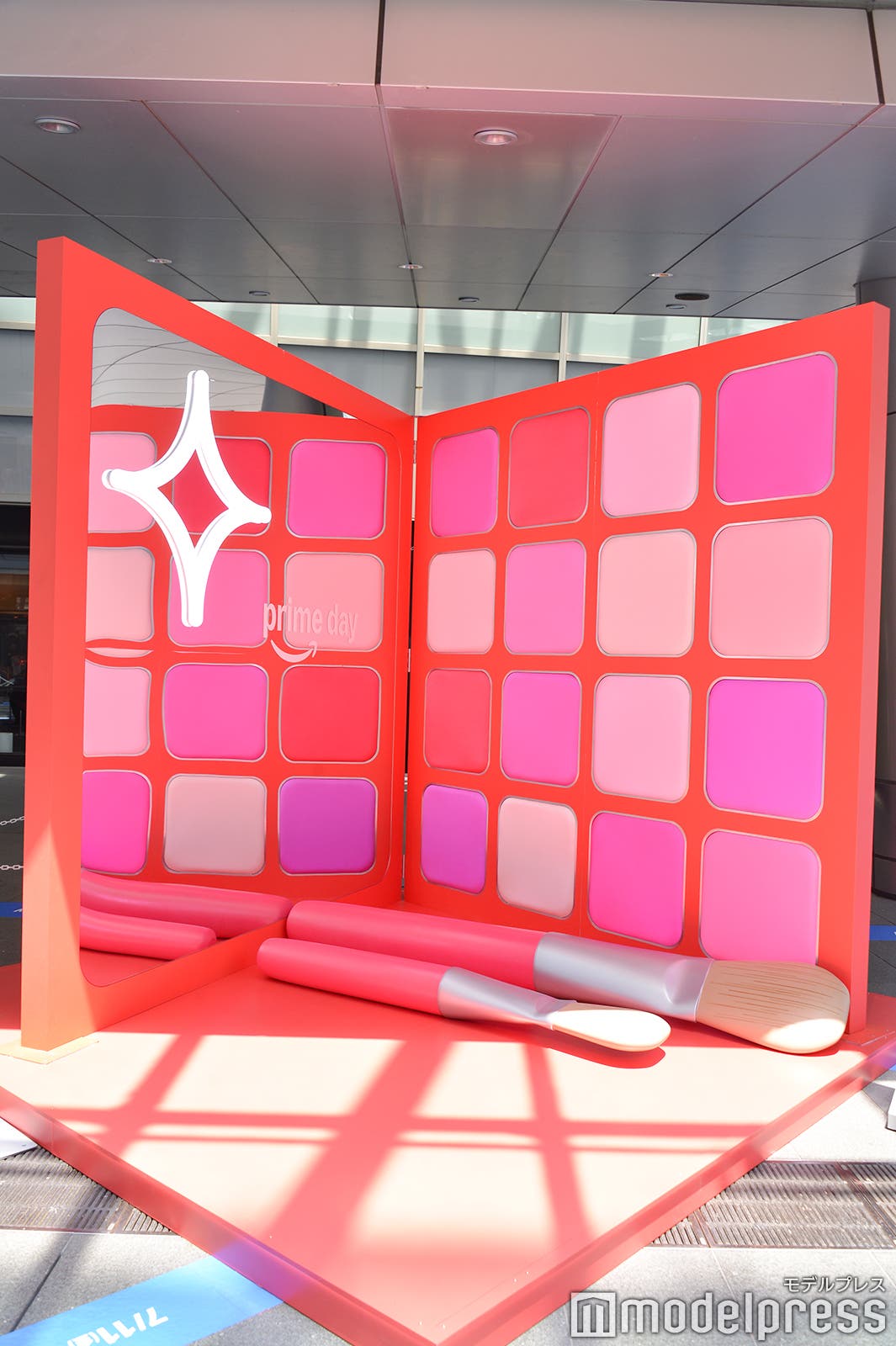 ビューティーのブース(C)モデルプレス