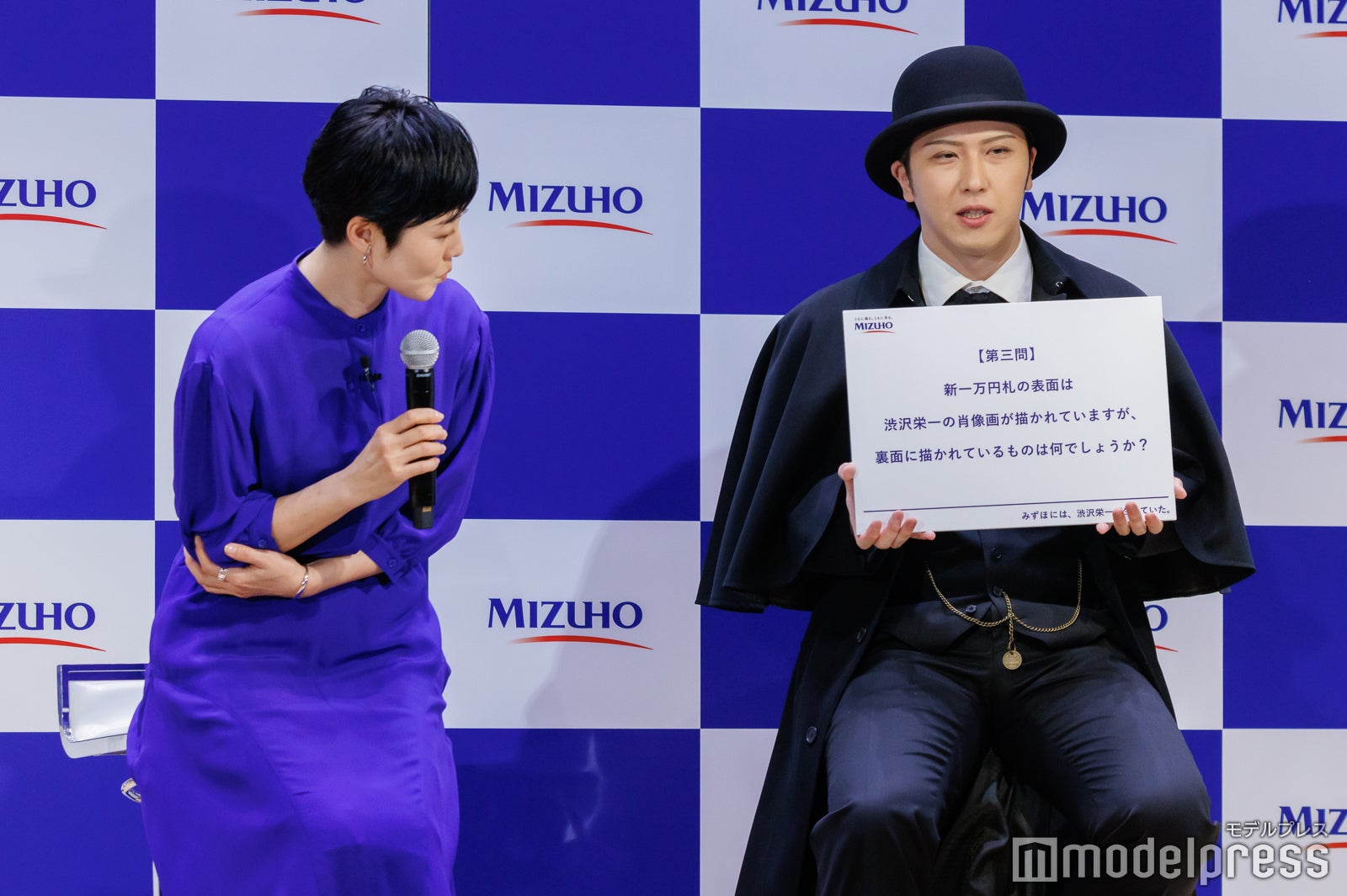 有働由美子、尾上松也（C）モデルプレス