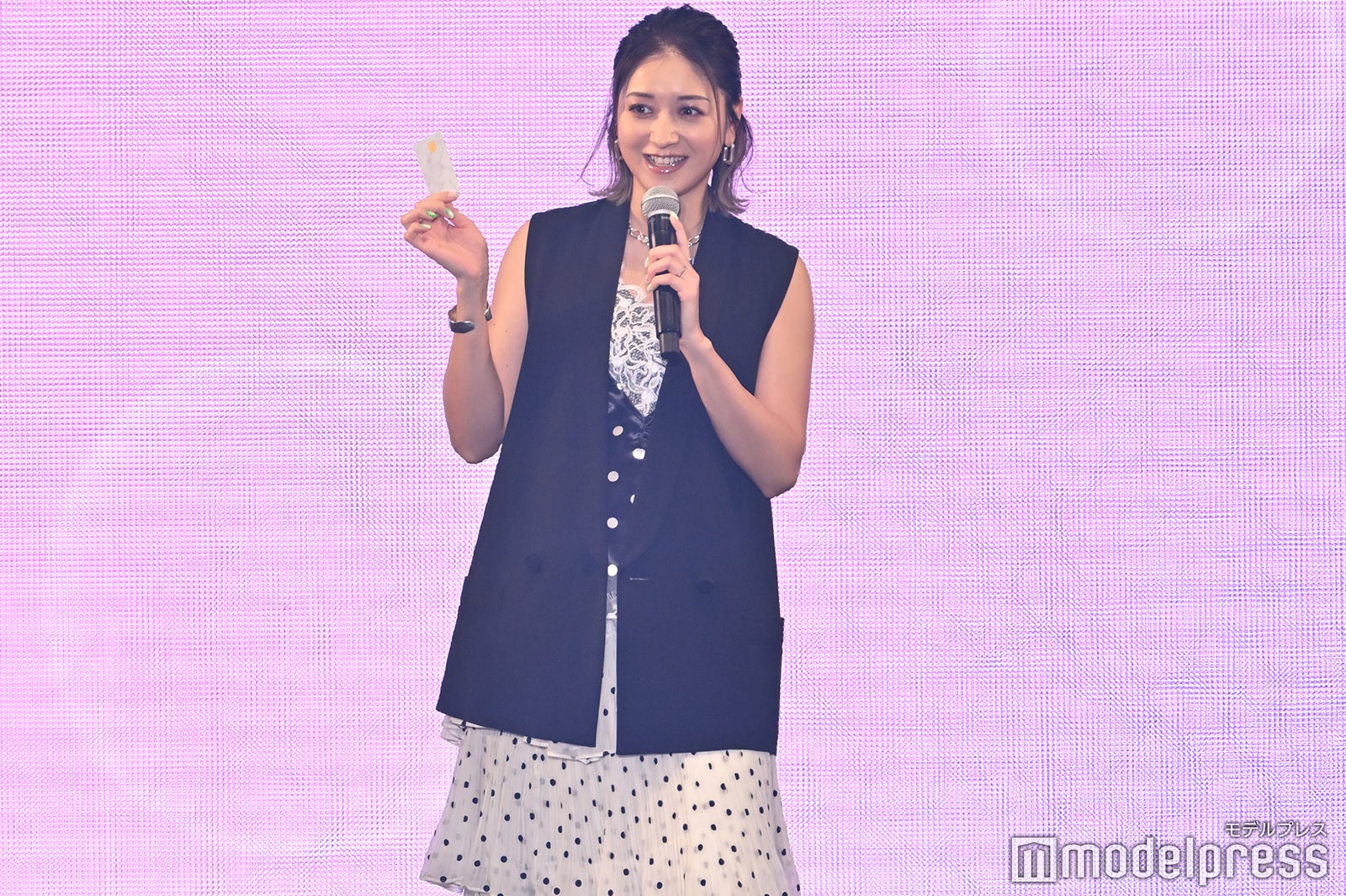 みちょぱ、マタニティドレス姿披露 第1子妊娠で思わぬ変化発見「旦那いわく」【TGC2026 S/S】