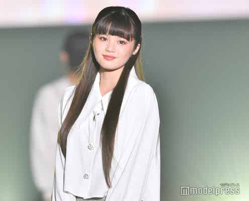 Girls2原田都愛、艶めくロングヘアにうっとり 抜群スタイルも披露<TGC しずおか>