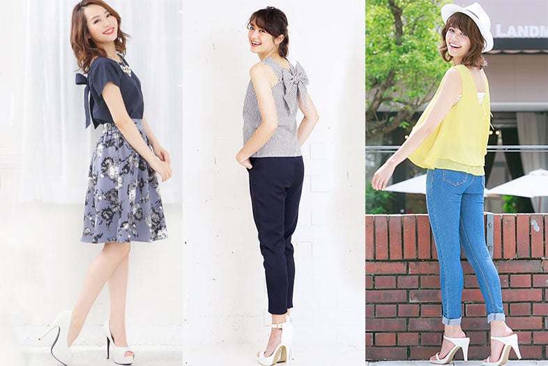 360度可愛い！「バックリボンブラウス」で後姿もぬかりなく